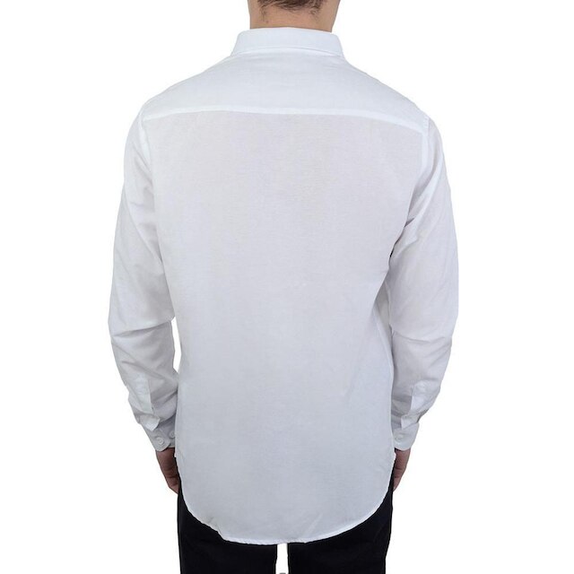 Camisa Social Masculina Ogochi ML Slim Branca - 0015