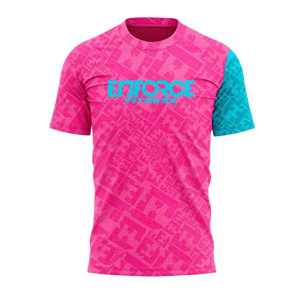 Camisa Térmica Academia Proteção Solar Uv Dry Rosa