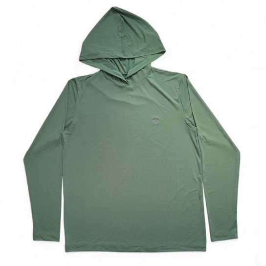 Camisa Térmica De Proteção Solar Com Capuz Adulto Unissex - DareEsportes