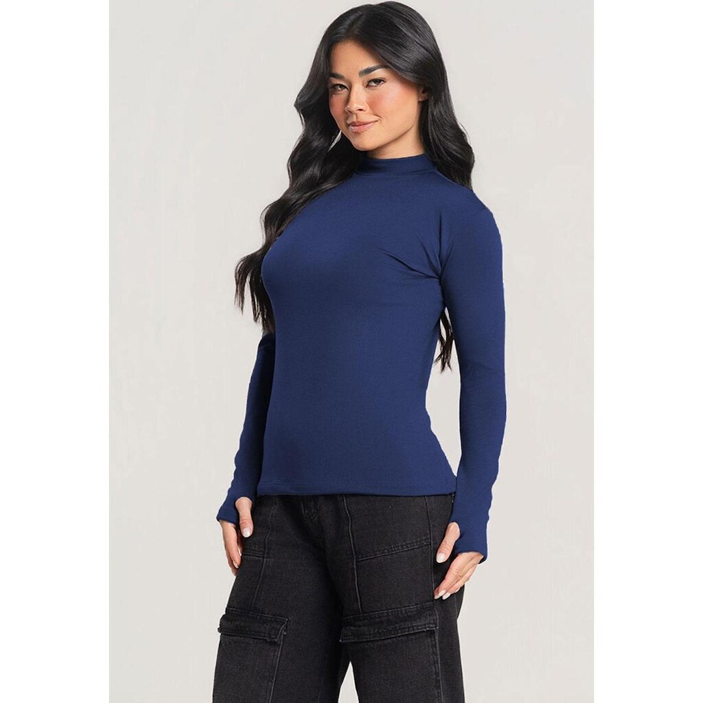Camisa Térmica Flanelada Peluciada Feminina Segunda Pele Frio Intenso Inverno Mvb Modas