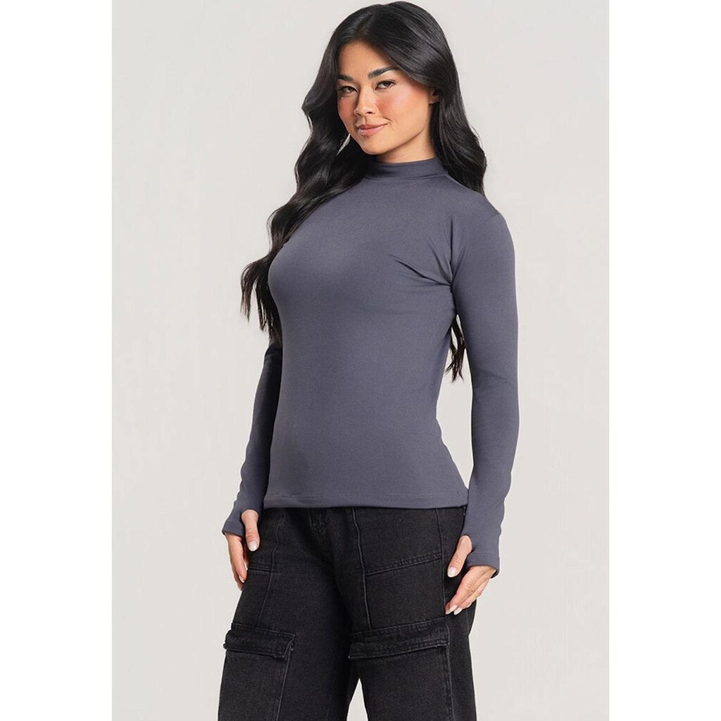 Camisa Térmica Flanelada Peluciada Feminina Segunda Pele Frio Intenso Inverno Mvb Modas