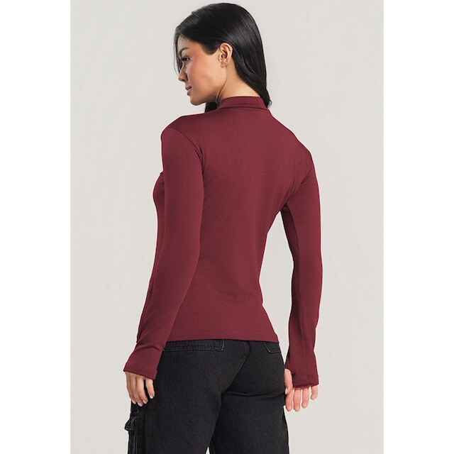 Camisa Térmica Flanelada Peluciada Feminina Segunda Pele Frio Intenso Inverno Mvb Modas