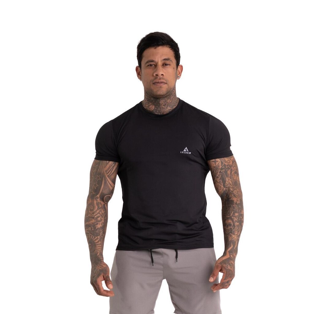 Camisa Térmica Masculina Com Proteção UV Ideal Para Treino Academia E Atividades Ao Ar Livre Fitness