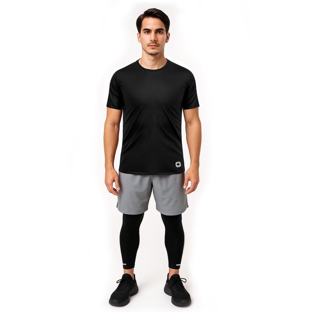 Camisa Térmica Masculina Dry Anti Suor Esportiva Proteção UV50+