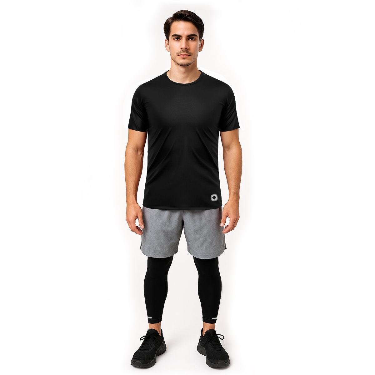 Camisa Térmica Masculina Dry Anti Suor Esportiva Proteção UV50+ Menor preço em Camisa Térmica Masculina Dry Anti Suor Esportiva Proteção UV50+