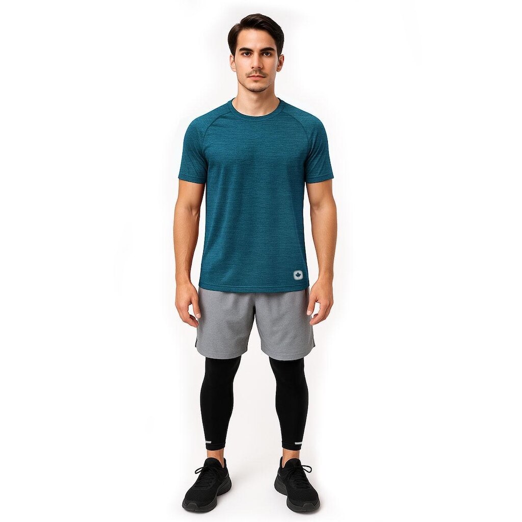 Camisa Térmica Masculina Dry Anti Suor Esportiva Proteção UV50+