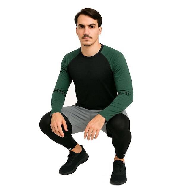 Camisa Térmica Masculina Manga Longa Dry Treino