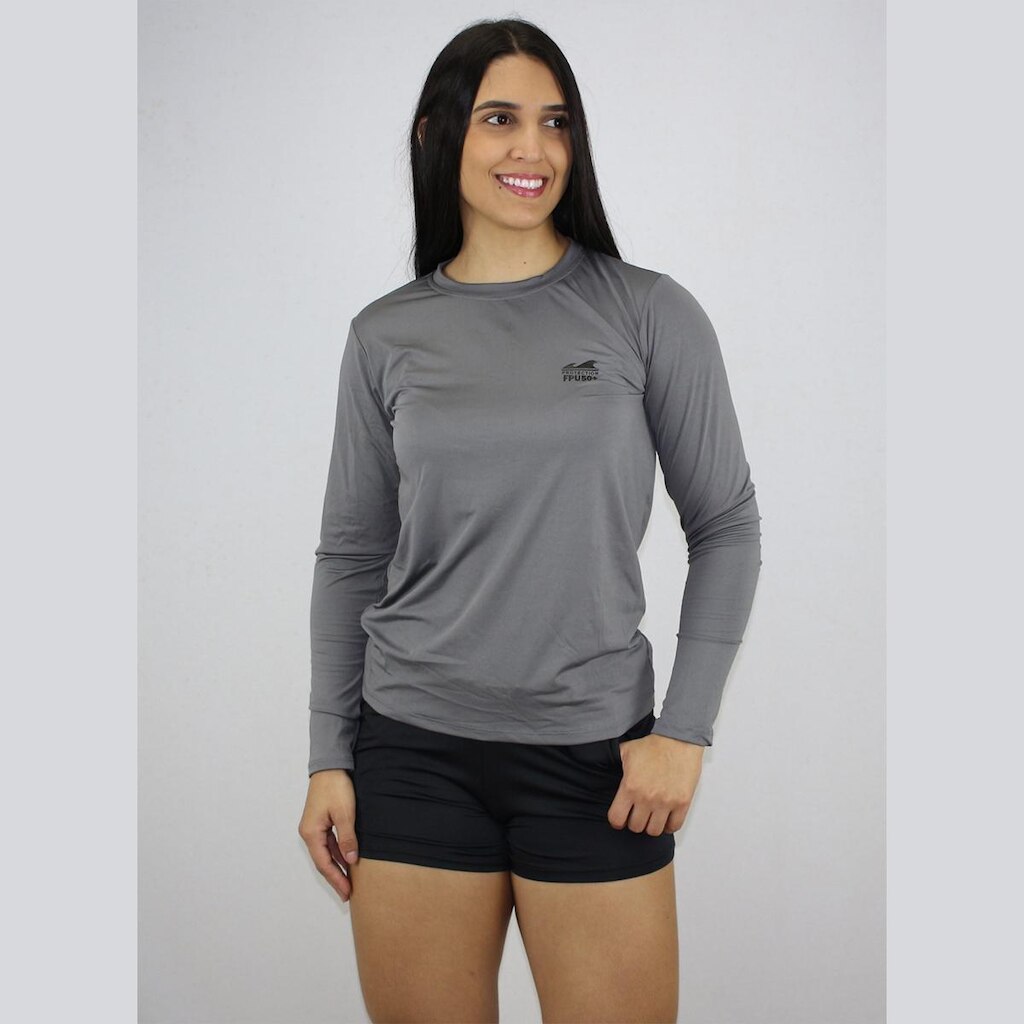 Camisa Térmica Princess Clothing Proteção Solar Uv Feminina