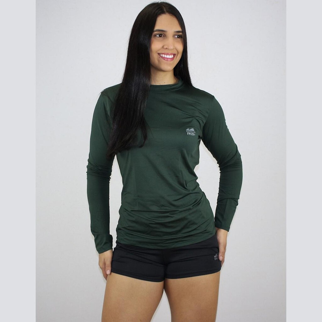 Camisa Térmica Princess Clothing Proteção Solar Uv Feminina
