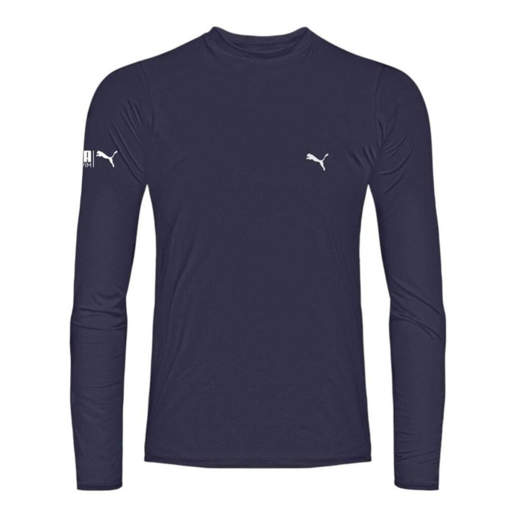 Camisa Térmica Puma UV50+ Manga Longa Masculina - Grafite M