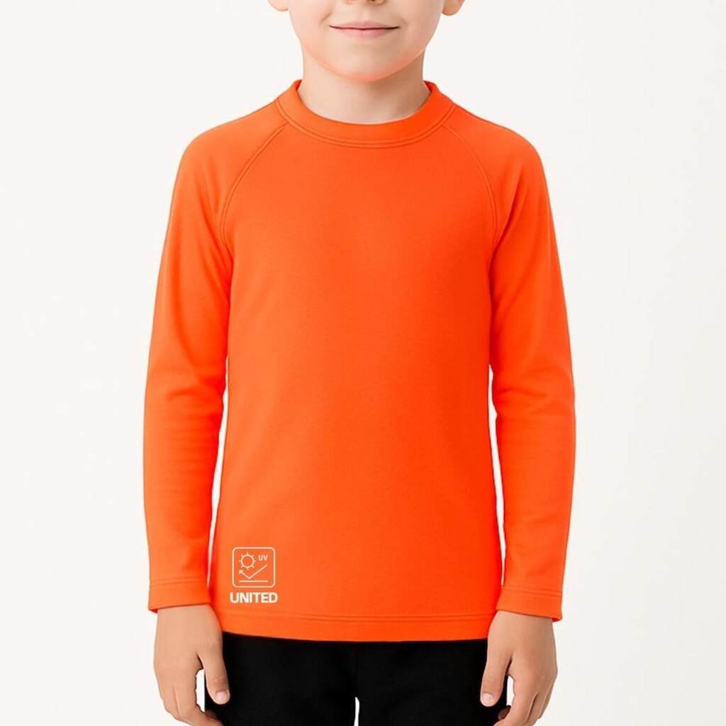 Camisa térmica United Infantil Proteção Solar FPU50 Manga Longa - Ultramarine - 14