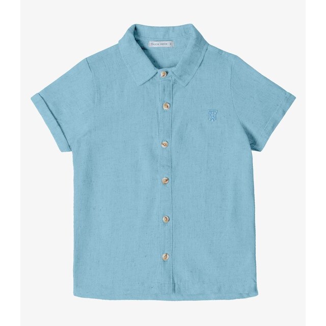 Camisa Trick Nick Infantil Com Botões Masculina