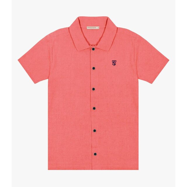 Camisa Trick Nick Infantil Em Linho Masculina