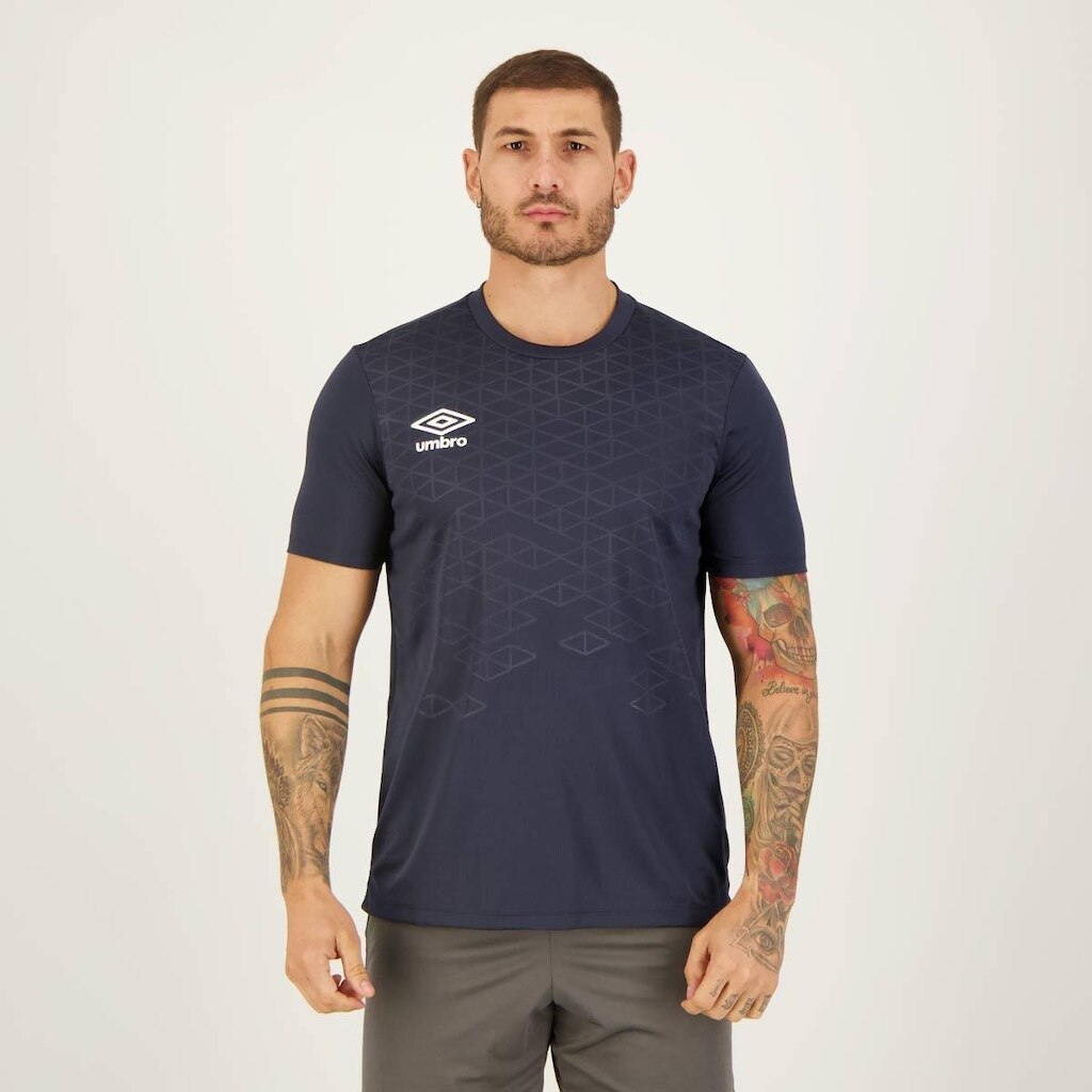 Camisa Umbro Digital Diamond Marinho
