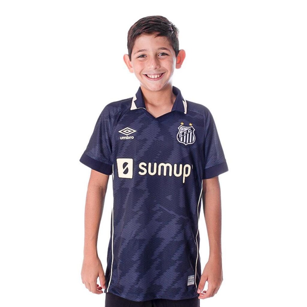 Camisa Umbro Santos III 2021 Juvenil