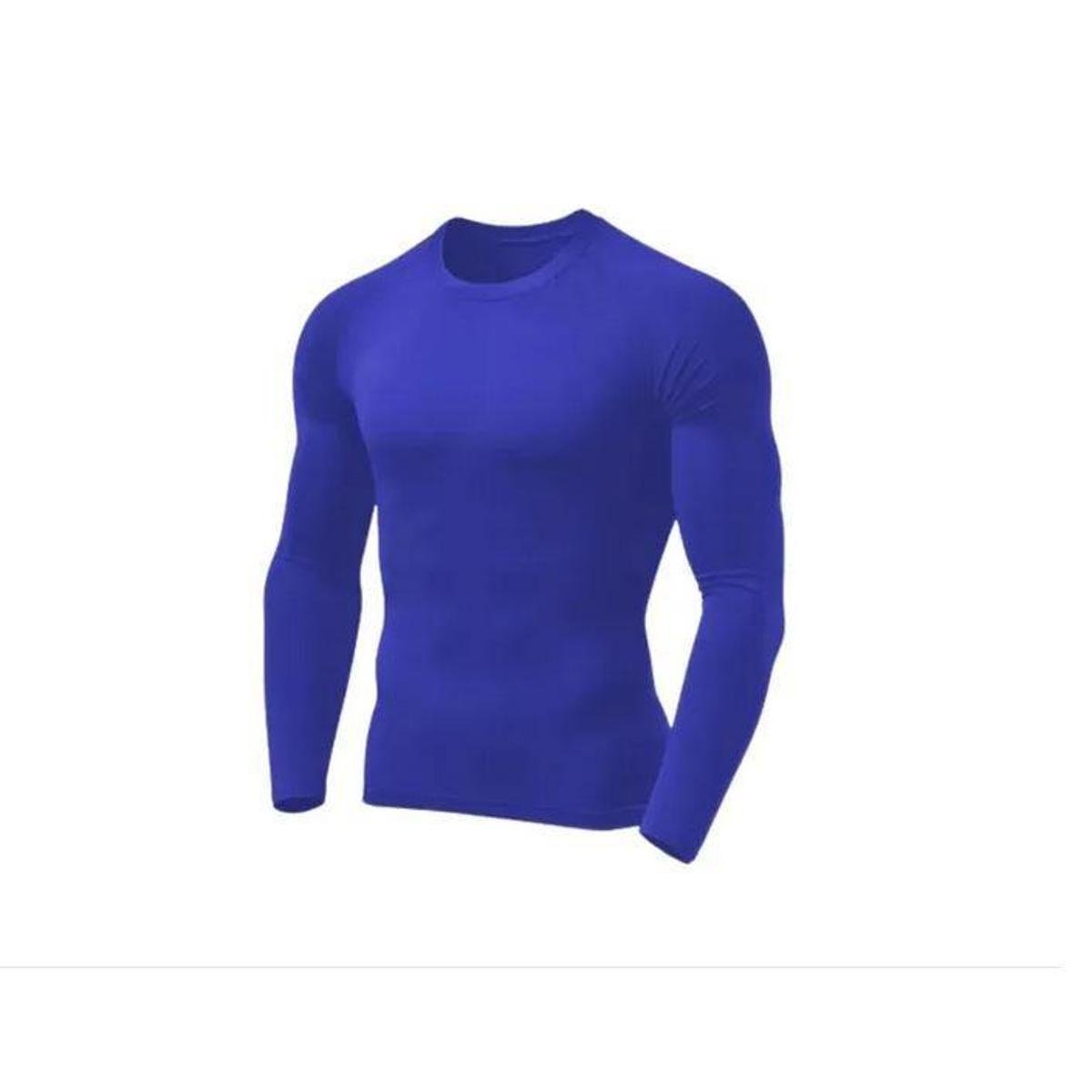 Camisa Uv +50 Manga Longa Slim - Proteção Solar - Azul Royal Menor preço em Camisa Uv +50 Manga Longa Slim - Proteção Solar - Azul Royal