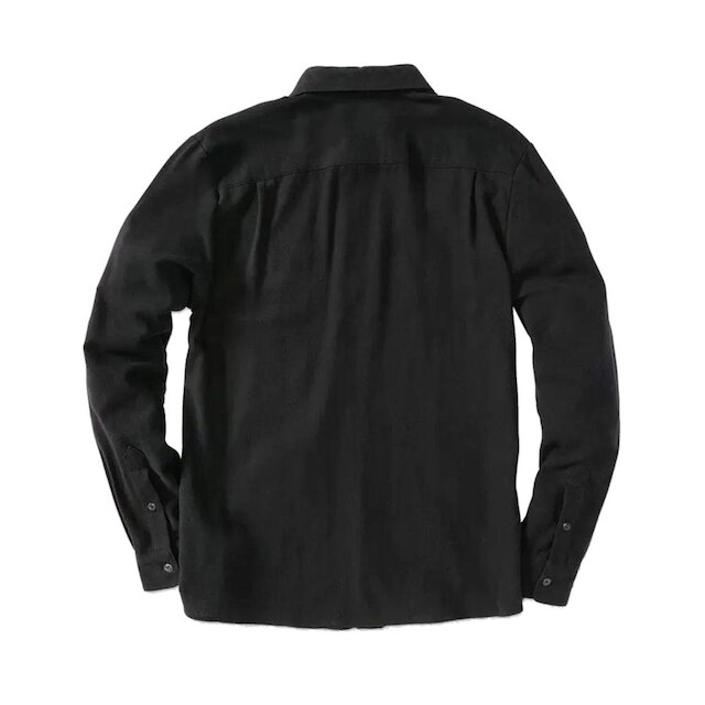 Camisa Volcom Caden Solid Stealth