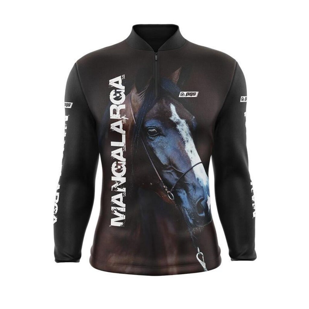 Camisa/camiseta Pqs Peão Cowboy Mangalarga Country 01 Uv50