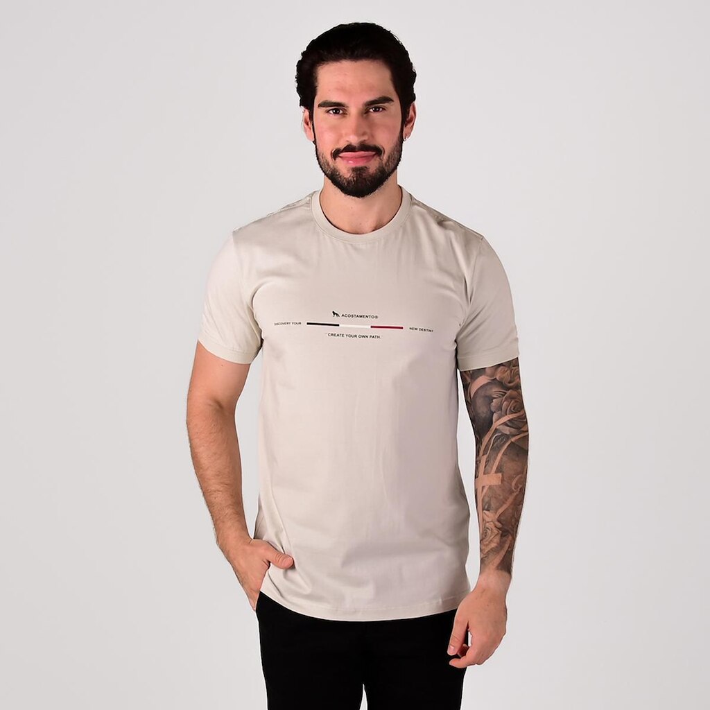 Camiseta Acostamento New Destiny Cinza