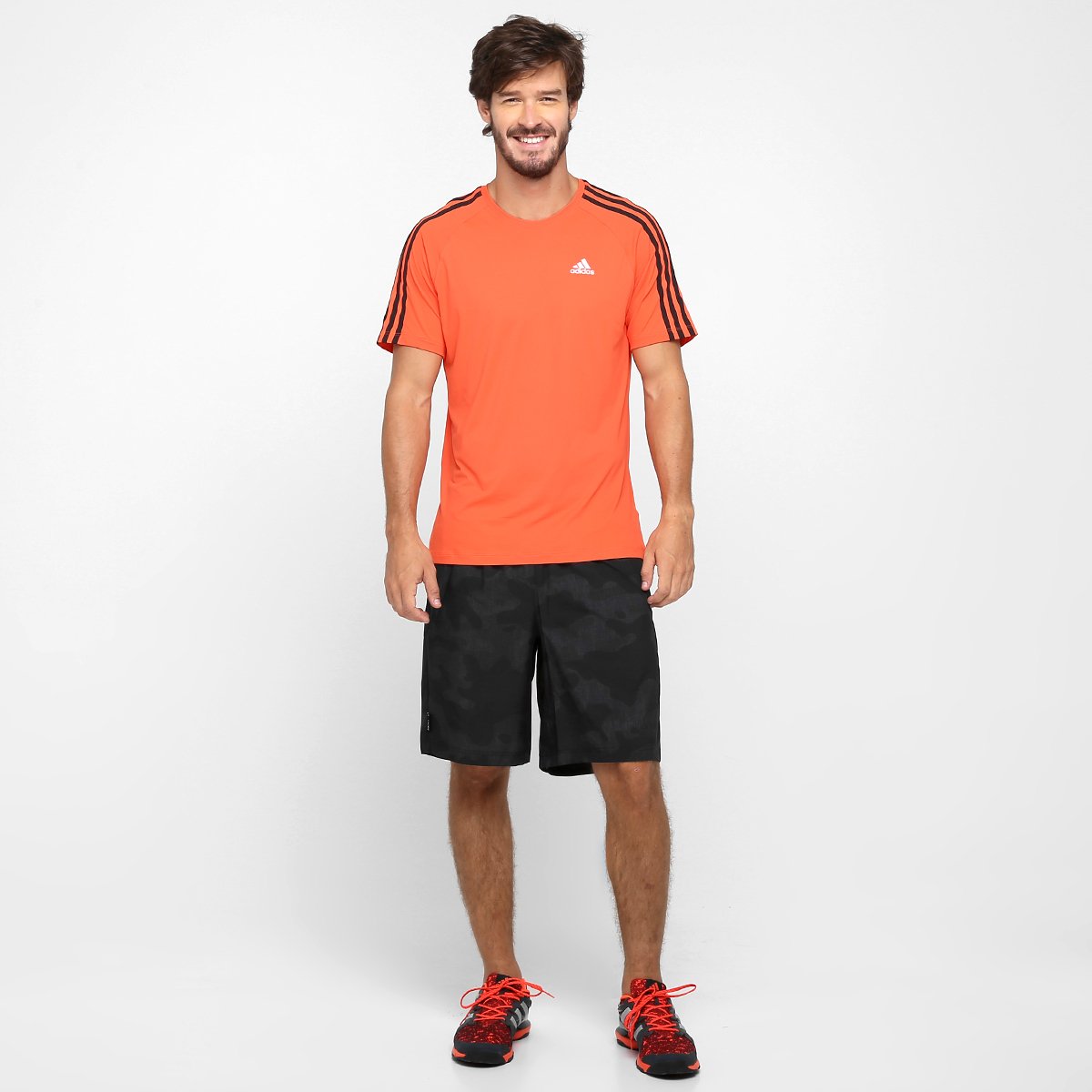 camisa adidas com proteção uv