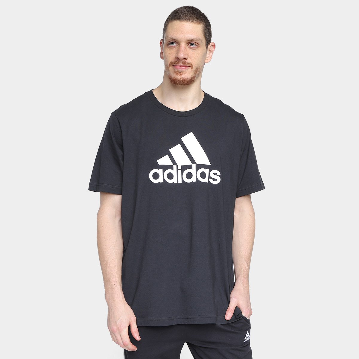 Camiseta Adidas Big Logo Masculina Menor preço em Camiseta Adidas Big Logo Masculina