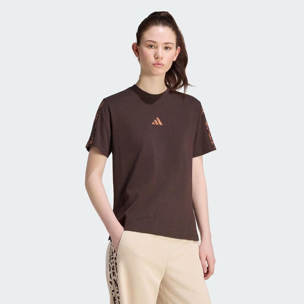 Camiseta Adidas Clássica Onça Feminina