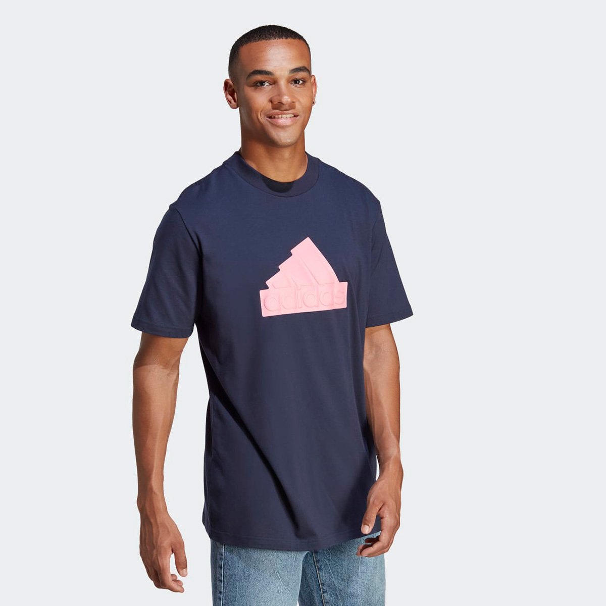 Camiseta Adidas Future Icon Logo Masculina - Marinho+Branco é ruim? Camiseta Adidas Future Icon Logo Masculina - Marinho+Branco é boa?