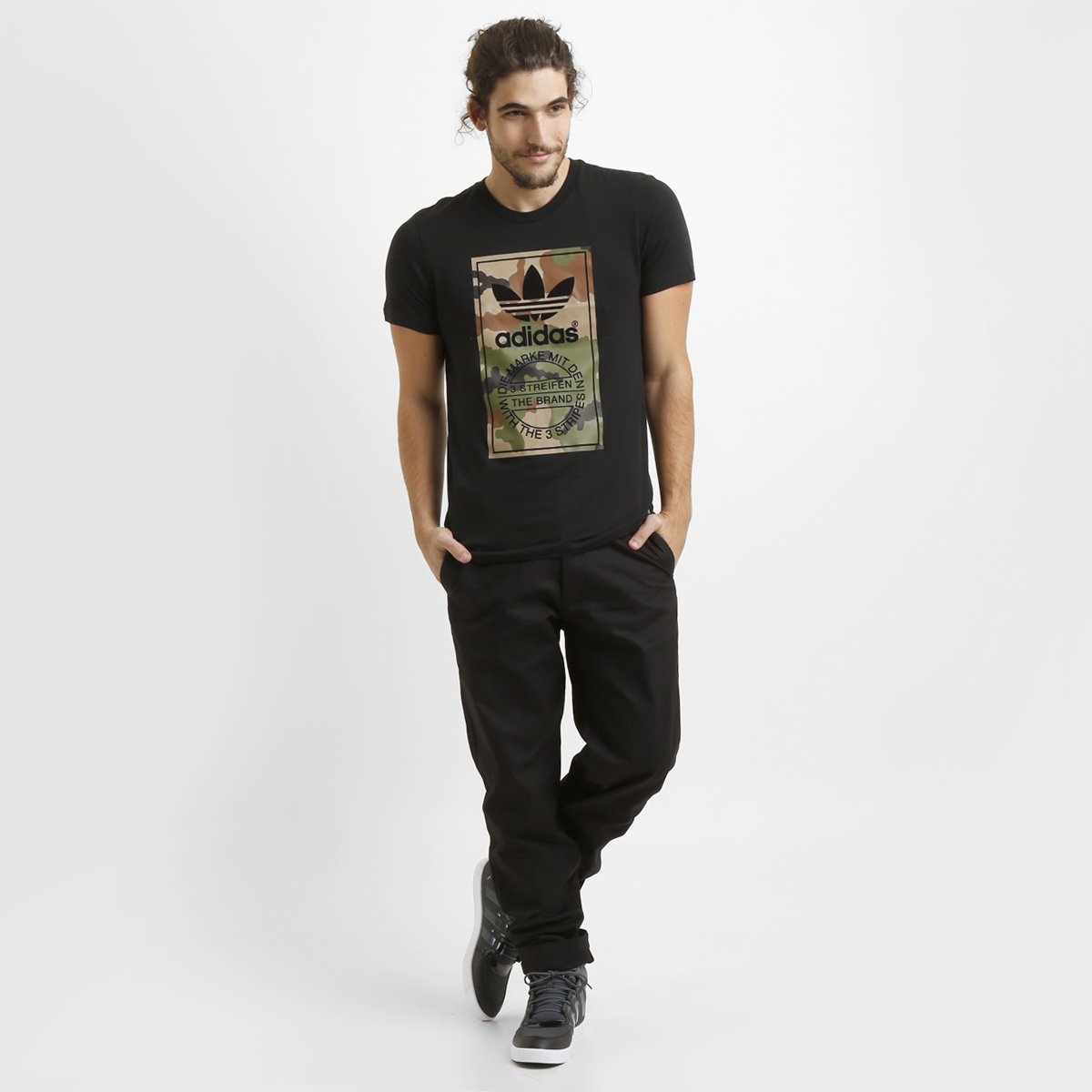 camiseta adidas camouflage