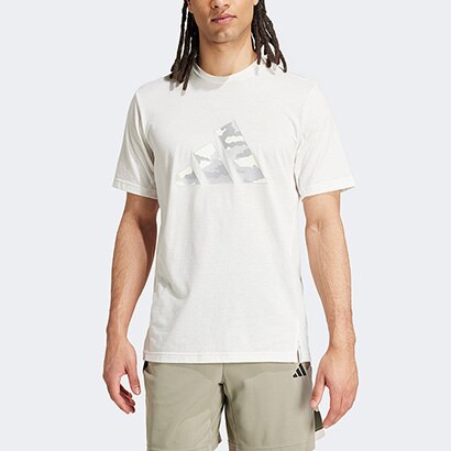 Camiseta Adidas Logo Camuflada Masculina - Masculino