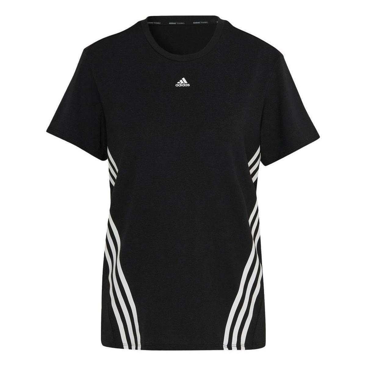 Camiseta Adidas Train Icon 3 Stripes Masculino Menor preço em Camiseta Adidas Train Icon 3 Stripes Masculino