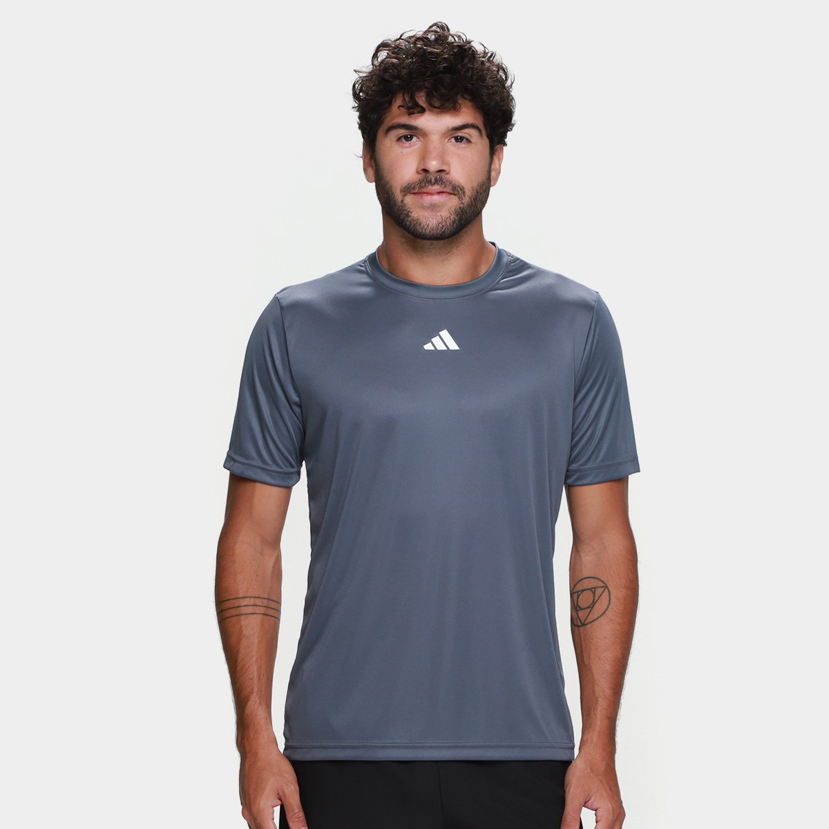 Camiseta Adidas Treino Básica Masculina Menor preço em Camiseta Adidas Treino Básica Masculina