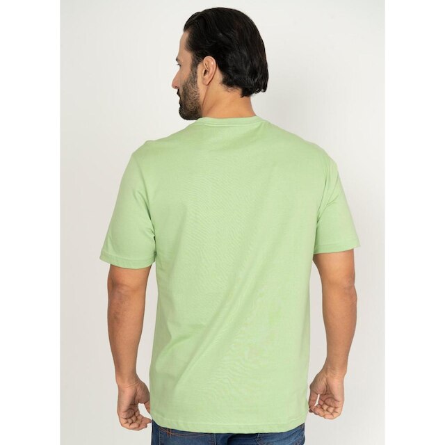 Camiseta Aleatory Lisa Verde Abacate