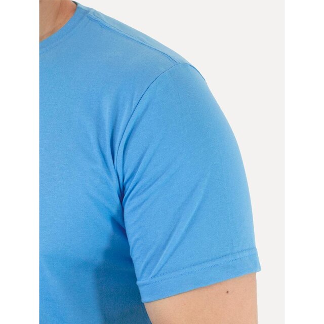 Camiseta Aleatory Masculina Navy Icon Azul Mescla