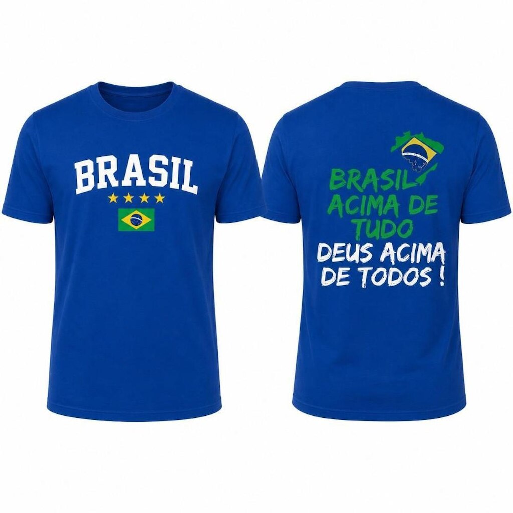 Camiseta Algodão Unissex Frase Gola Redonda Toque Macio