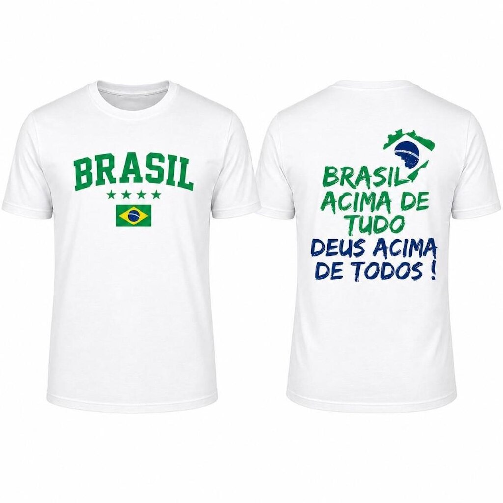 Camiseta Algodão Unissex Frase Gola Redonda Toque Macio