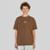 Camiseta Alive Clássica Basic - Marrom