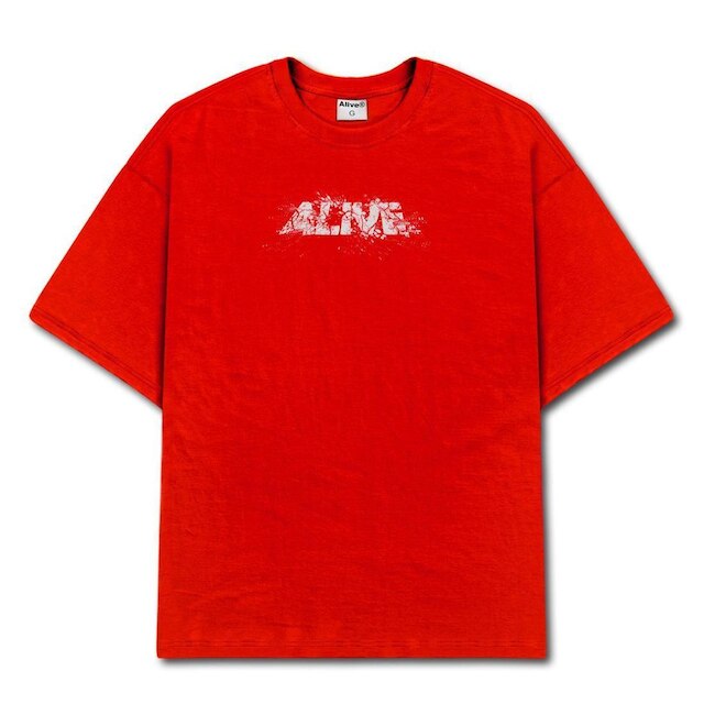 Camiseta Alive Destroyed Vermelho
