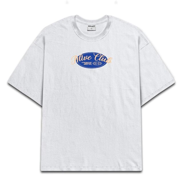 Camiseta Alive Globe Branco