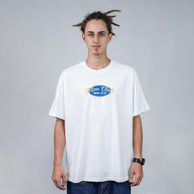 Camiseta Alive Globe Branco