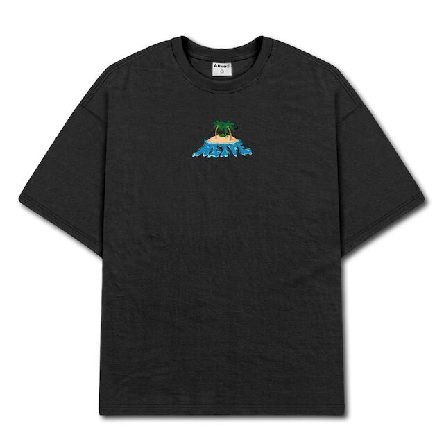 Camiseta Alive Island Preto