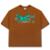 Camiseta Alive Oversized Heron Marrom - Marrom