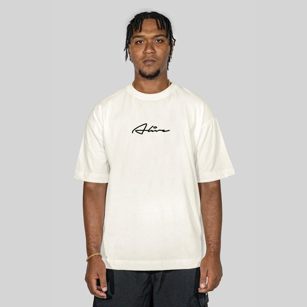 Camiseta Alive Oversized Line Unissex