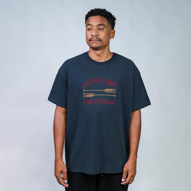 Camiseta Alive Paddle Azul Marinho