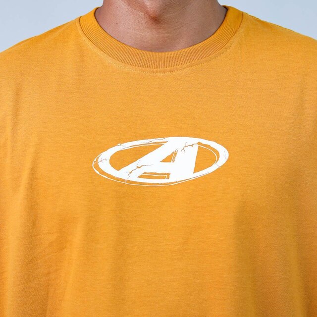 Camiseta Alive Stone Mostarda