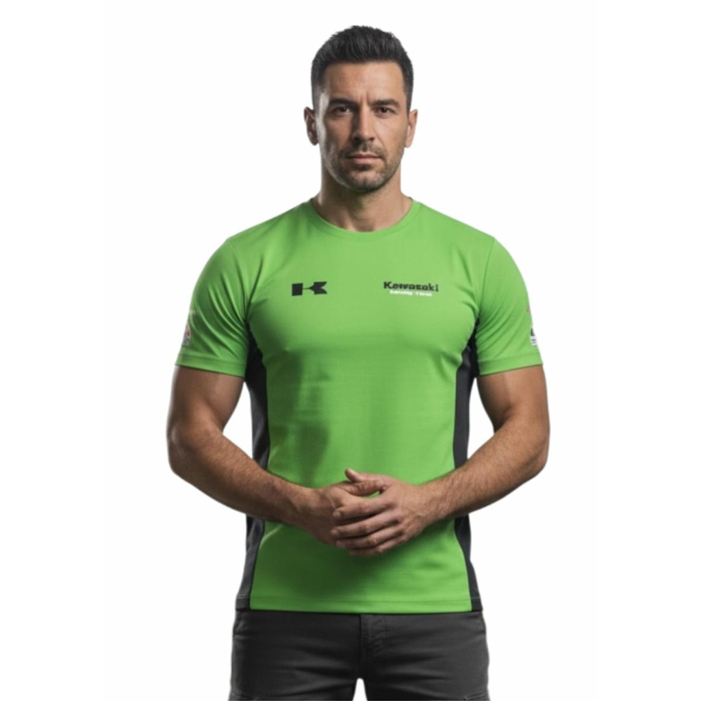 CAMISETA ALLBOY MOTO KAWASAKI 634