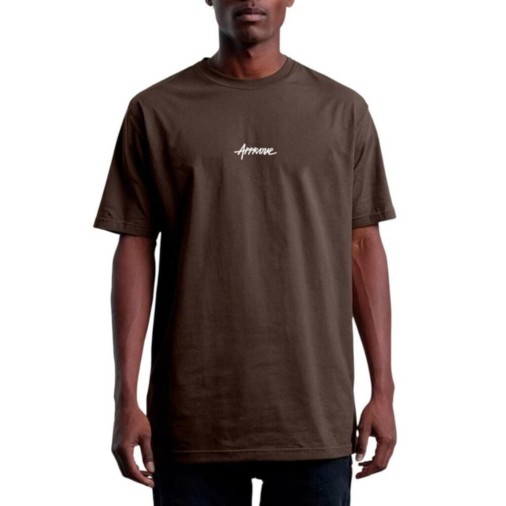 Camiseta Approve Core Purpose Marrom