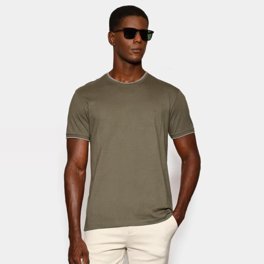 Camiseta Aramis Basic Frisos Masculino