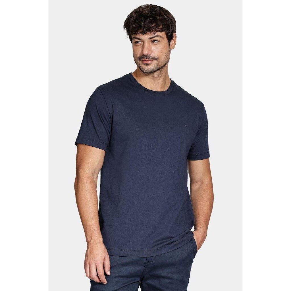Camiseta Aramis Gola Careca Marinho