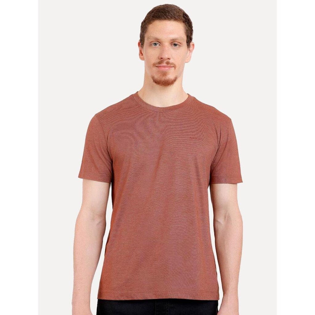 Camiseta Aramis Masculina Eco Lisa Escuro Mescla