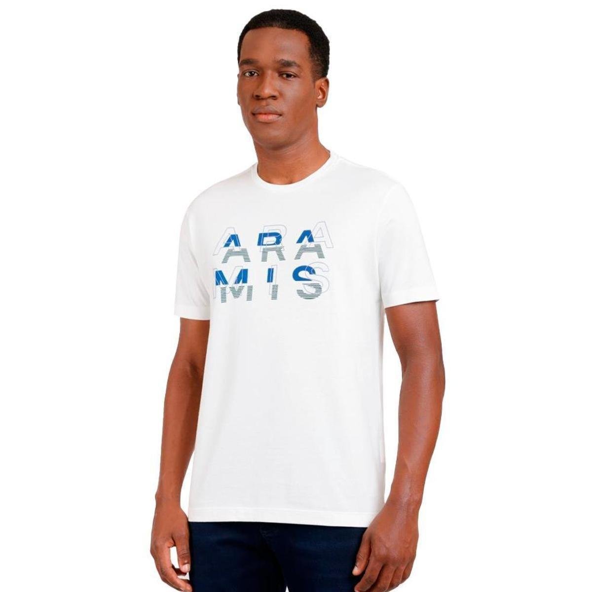 Camiseta Aramis Modern Logo Masculino Menor preço em Camiseta Aramis Modern Logo Masculino